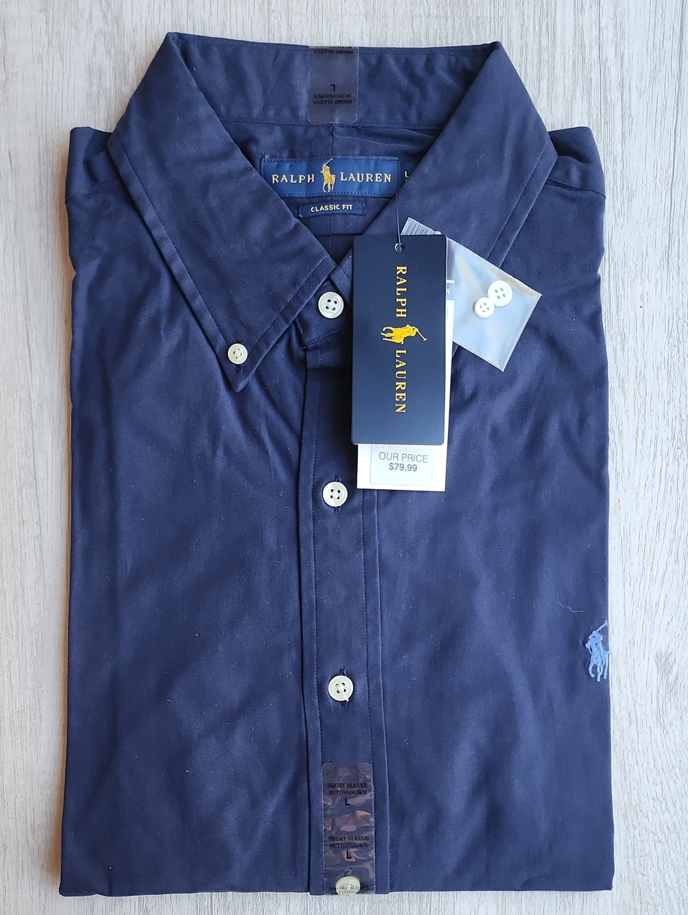 Ralph Lauren Classic Fit  Shirt Nwt